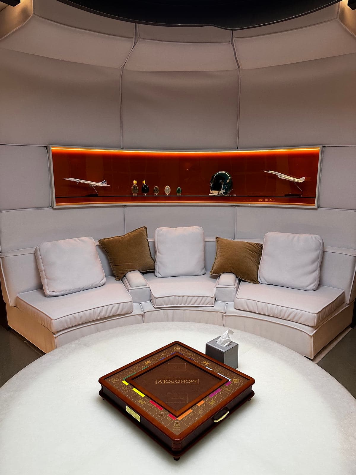 Richard Mille boutique lounge, detailed by BLU for opening